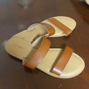 Perfect condition old navy slip on sandals